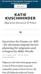 Mobile Screenshot of katiekuschminder.com